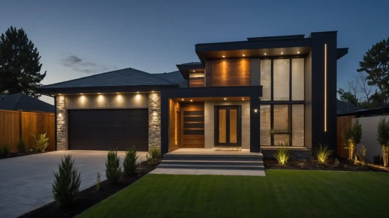 27 Stunning Modern Front House Lighting Ideas That Boost Curb Appeal Instantly