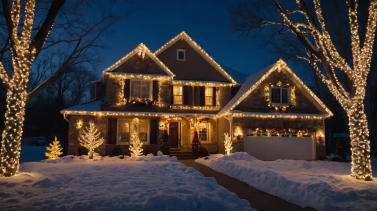 27 Magical Outdoor Christmas Lights Ideas That Will Make Your Home the Star of the Neighborhood